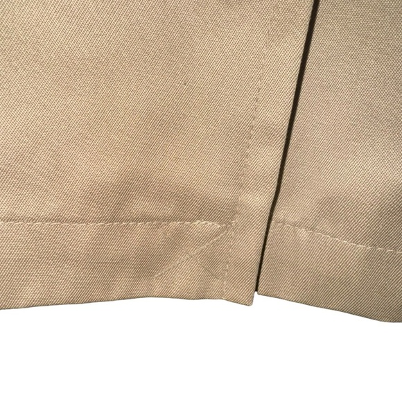 STAFFORD Men's All Weather Trench Coat REGULAR 46 Taupe Zip Out Liner Button Up - Picture 6 of 14